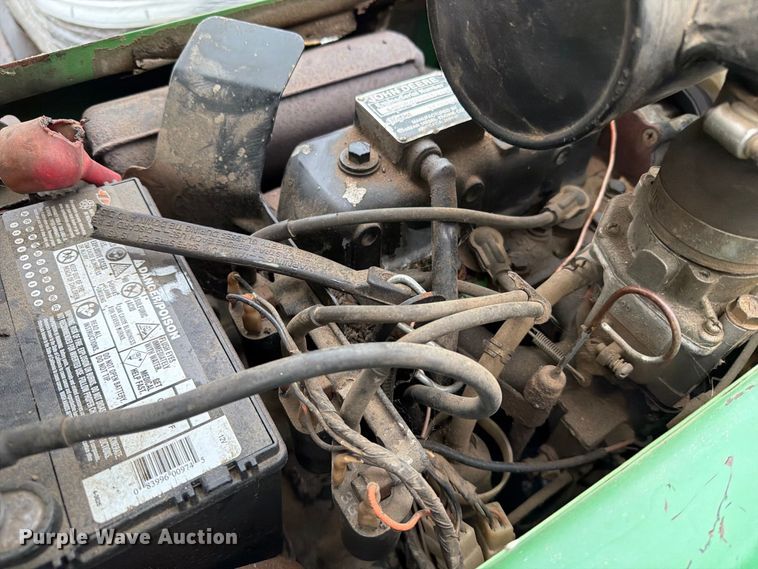 image for item FT6747 John Deere 322 lawn mower