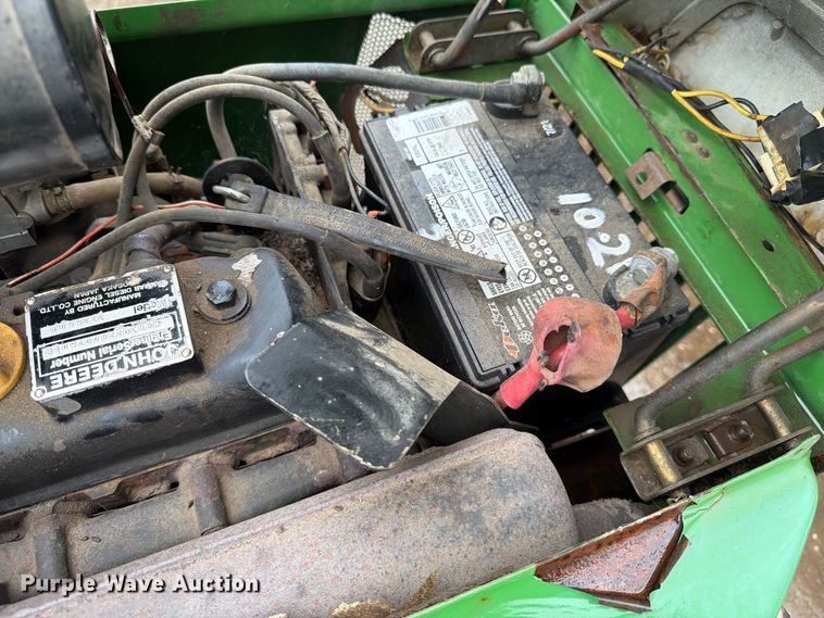 image for item FT6747 John Deere 322 lawn mower