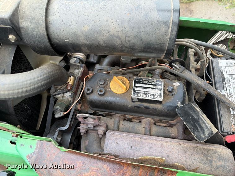 image for item FT6747 John Deere 322 lawn mower