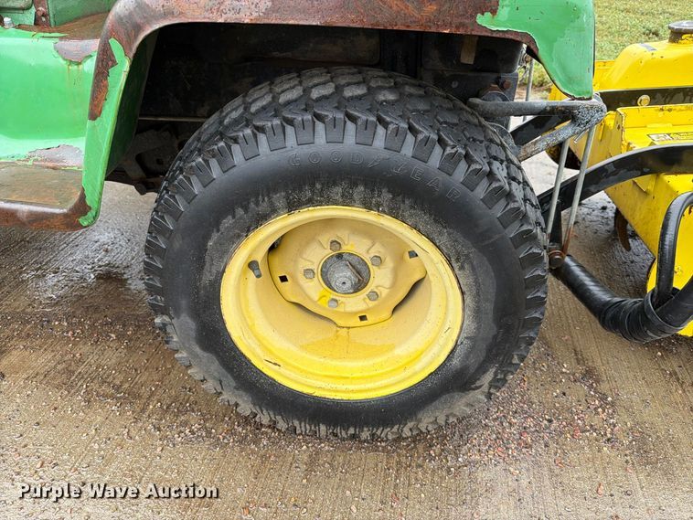 image for item FT6747 John Deere 322 lawn mower
