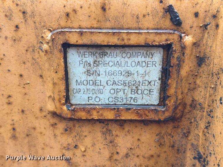 image for item FT6750 2011 Case 621E wheel loader
