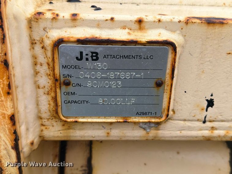 image for item FT6752 JRB W130 Wheel loader forks