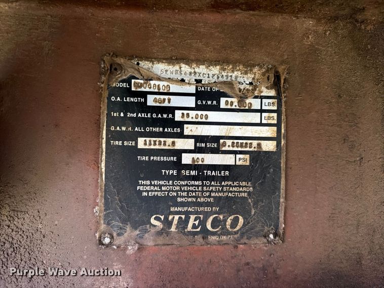 image for item FT6755 2012 GEFCO SW048108 walking floor trailer