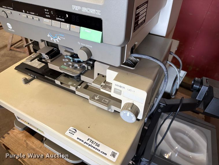 image for item FT6756 Minolta RP605Z microfilm reader printer