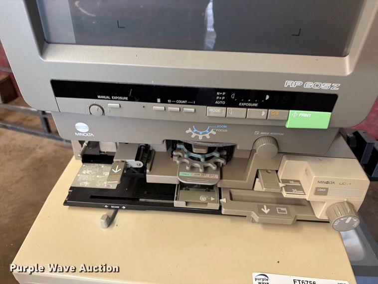image for item FT6756 Minolta RP605Z microfilm reader printer