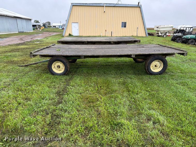 image for item FT6763 (2) flatbed trailers