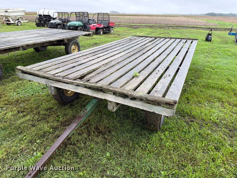 image for item FT6763 (2) flatbed trailers