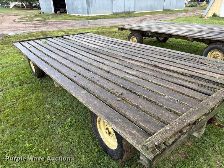 image for item FT6763 (2) flatbed trailers