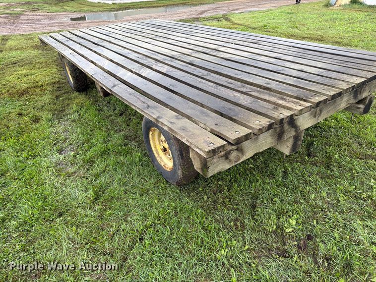 image for item FT6763 (2) flatbed trailers