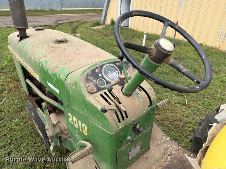 image for item FT6783 1963 John Deere 2010 tractor