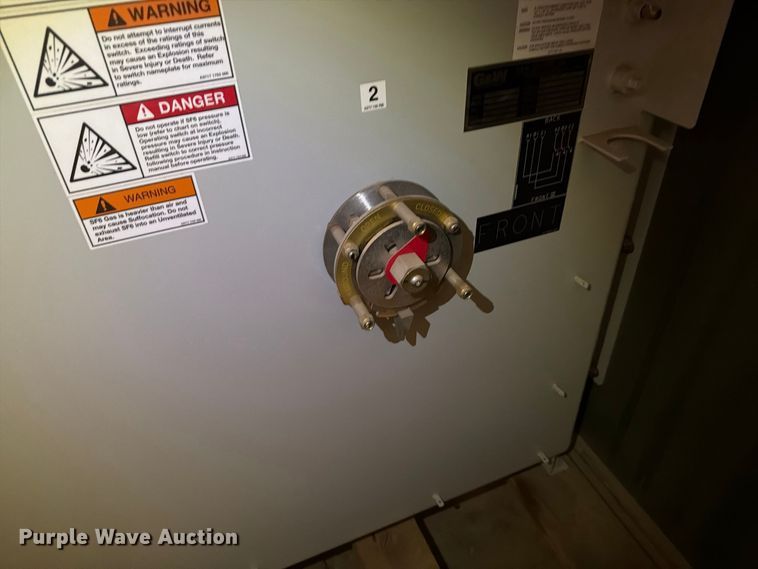 image for item FT6799 G&W Electric Co. SF6 gas insulated switchgear