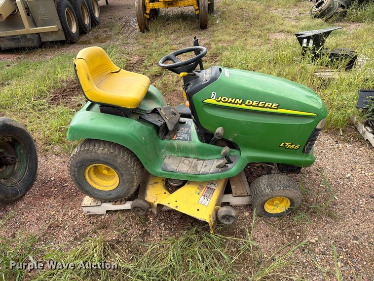 image for item FT6802 John Deere LT166 lawn mower