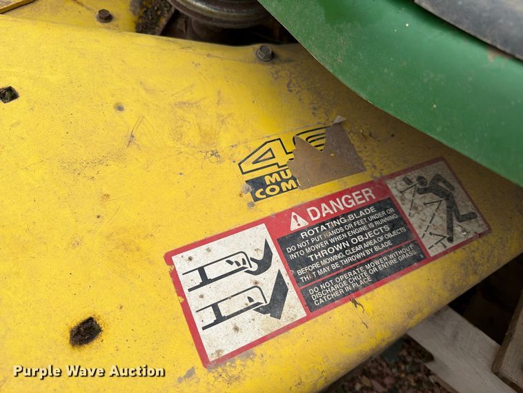 image for item FT6802 John Deere LT166 lawn mower