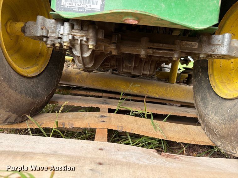 image for item FT6802 John Deere LT166 lawn mower