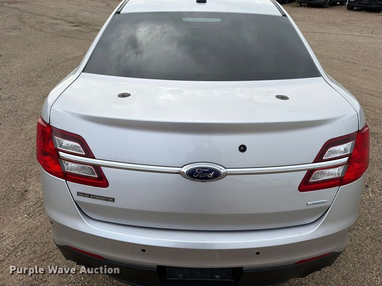 image for item FT6812 2017 Ford Taurus Police 