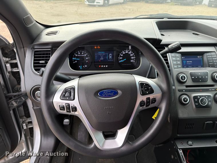 image for item FT6812 2017 Ford Taurus Police 