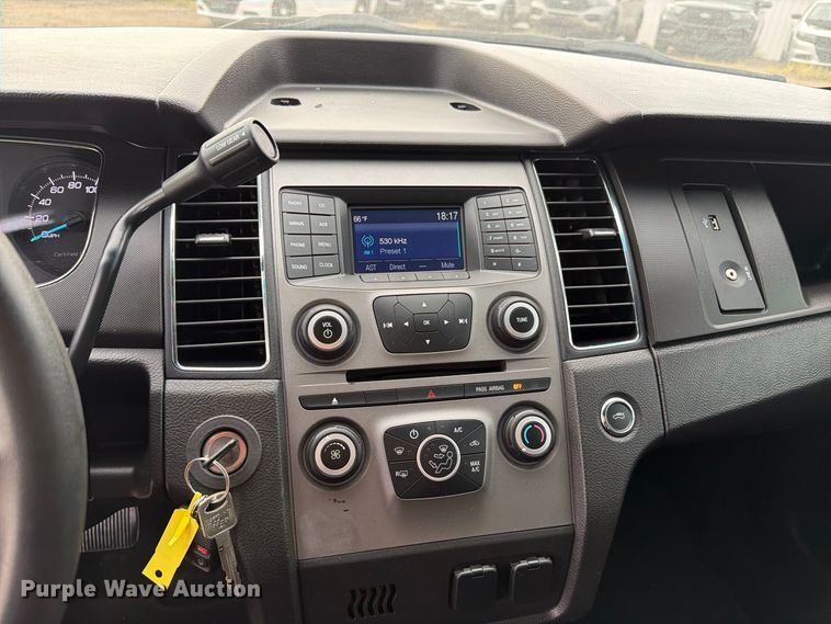 image for item FT6812 2017 Ford Taurus Police 