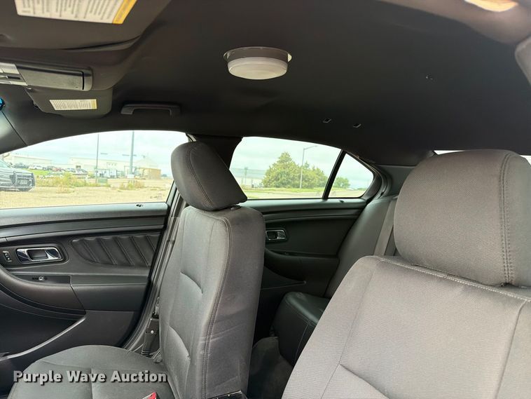 image for item FT6812 2017 Ford Taurus Police 