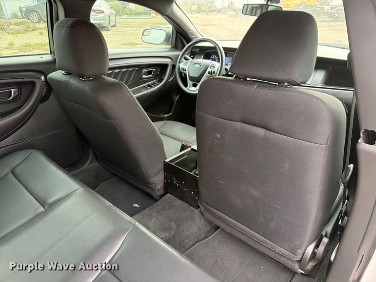 image for item FT6812 2017 Ford Taurus Police 
