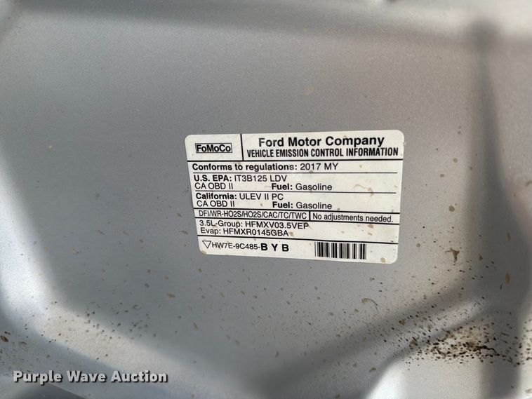 image for item FT6812 2017 Ford Taurus Police 