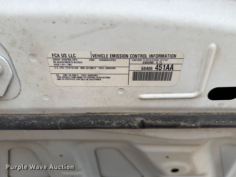 image for item FT6813 2019 Dodge Charger Police 
