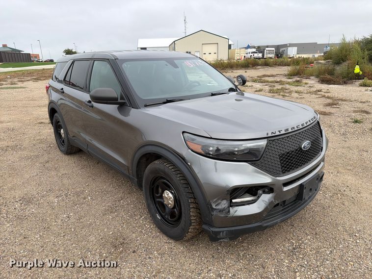 image for item FT6814 2020 Ford Explorer Police Interceptor SUV