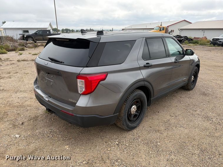 image for item FT6814 2020 Ford Explorer Police Interceptor SUV