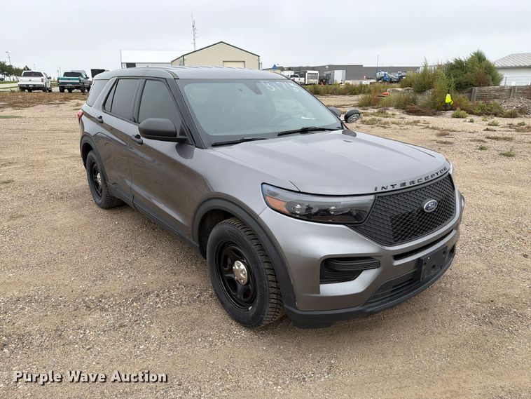 image for item FT6815 2021 Ford Explorer Police Interceptor SUV