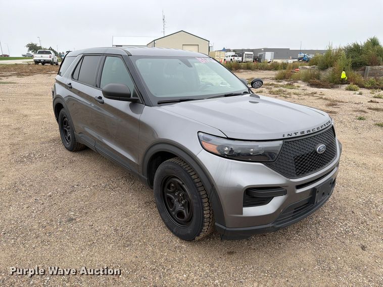 image for item FT6816 2021 Ford Explorer Police Interceptor SUV