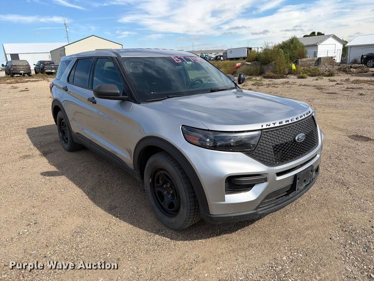 image for item FT6821 2021 Ford Explorer Police Interceptor SUV
