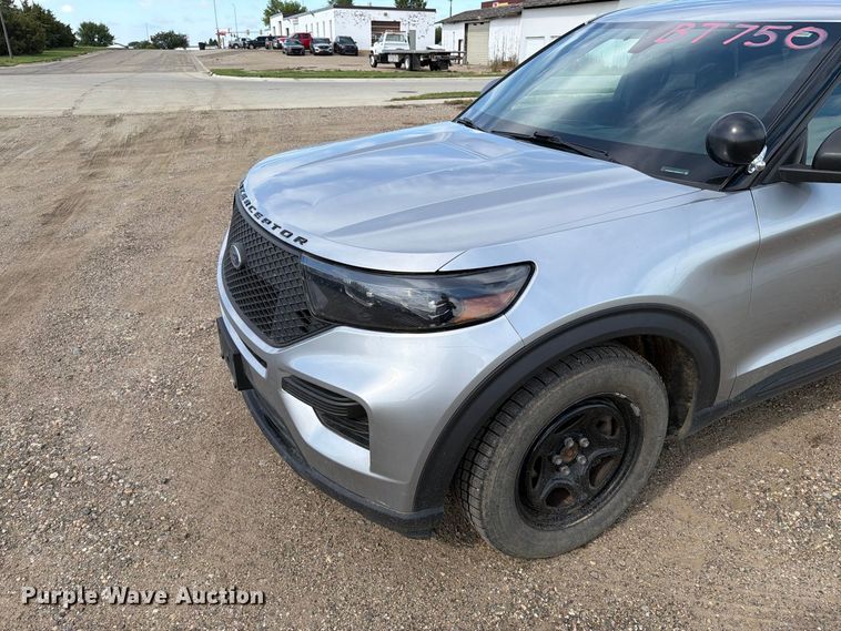 image for item FT6821 2021 Ford Explorer Police Interceptor SUV