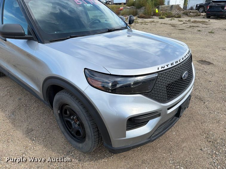 image for item FT6821 2021 Ford Explorer Police Interceptor SUV