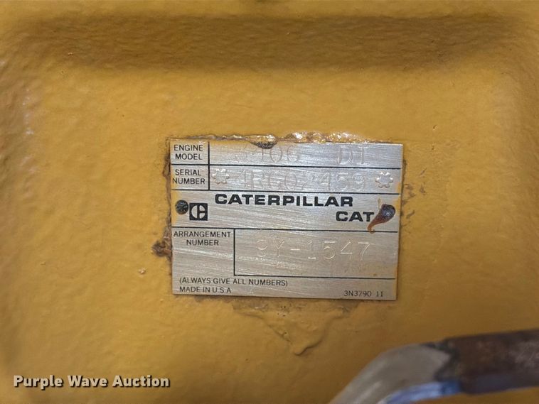 image for item FT6825 1995 Caterpillar SR4 B generator