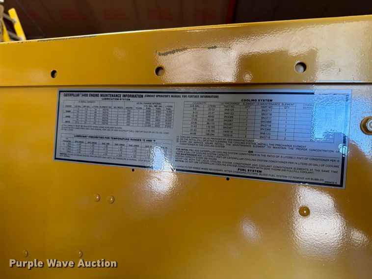 image for item FT6825 1995 Caterpillar SR4 B generator