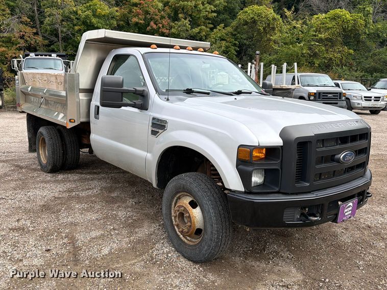 image for item FT7525 2008 Ford F350 Super Duty dump truck