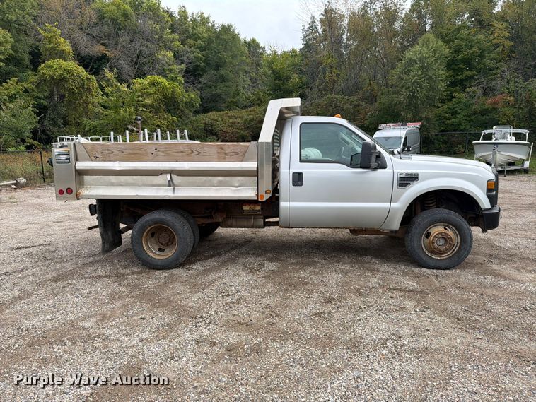 image for item FT7525 2008 Ford F350 Super Duty dump truck