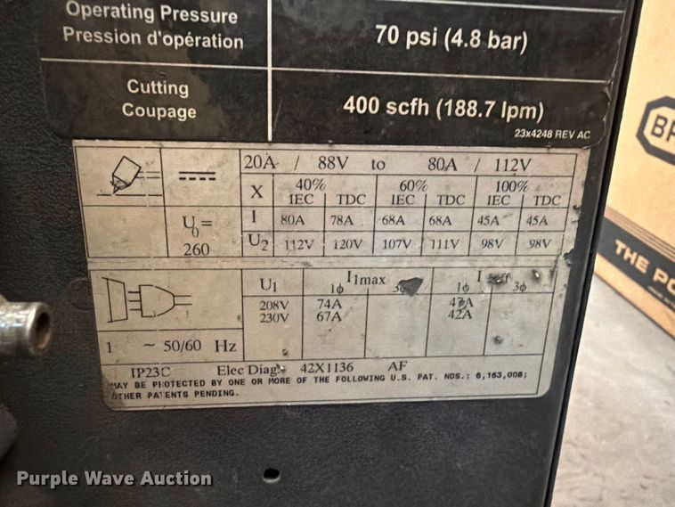 image for item FU0531 Thermal Dynamics Cutmaster 101 plasma cutter