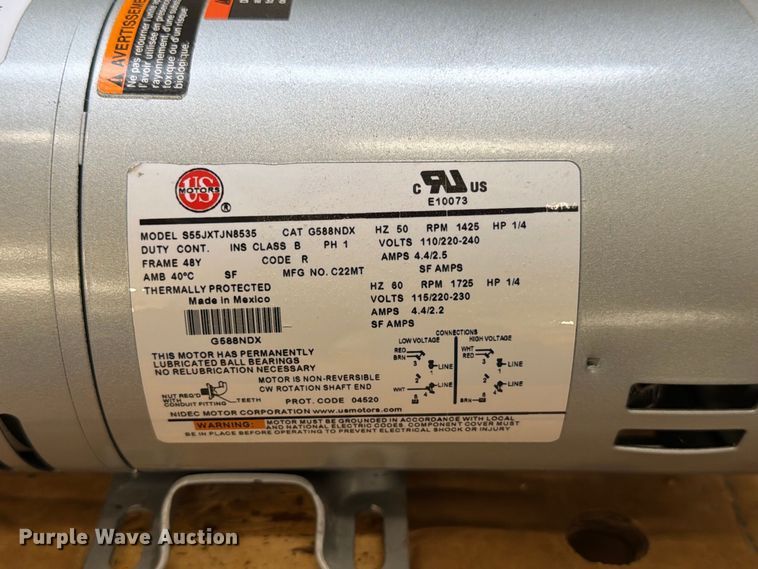 image for item FU0535 Gast 0523-V191Q-G588NDX vacuum pump