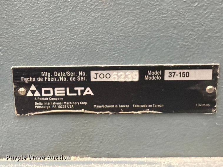 image for item FU0536 Delta 37-150 jointer