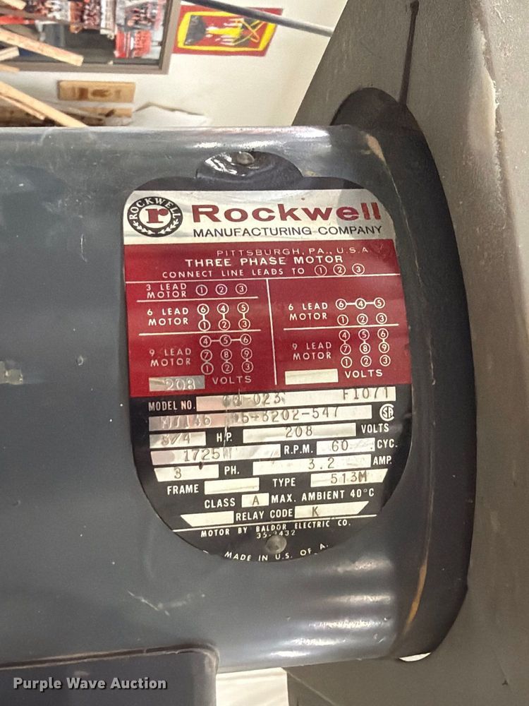 image for item FU0539 Rockwell Delta 15-655 drill press