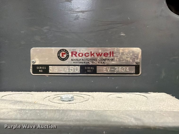 image for item FU0541 Rockwell 34-450 table saw