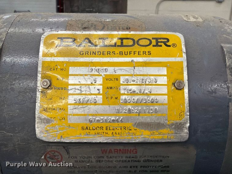 image for item FU0543 Baldor 7309D bench grinder