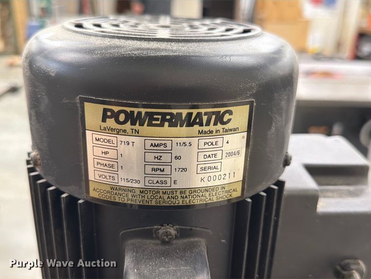 image for item FU0555 Powermatic 719T tilt table mortiser
