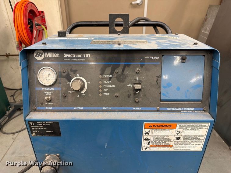 image for item FU0561 Miller Spectrum 701 plasma cutter