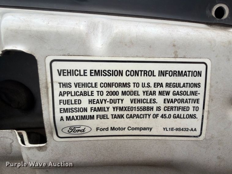 image for item FU1045 2000 Ford Excursion Limited SUV