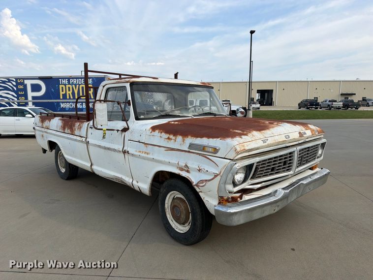 image for item FU1046 1970 Ford F100 pickup truck