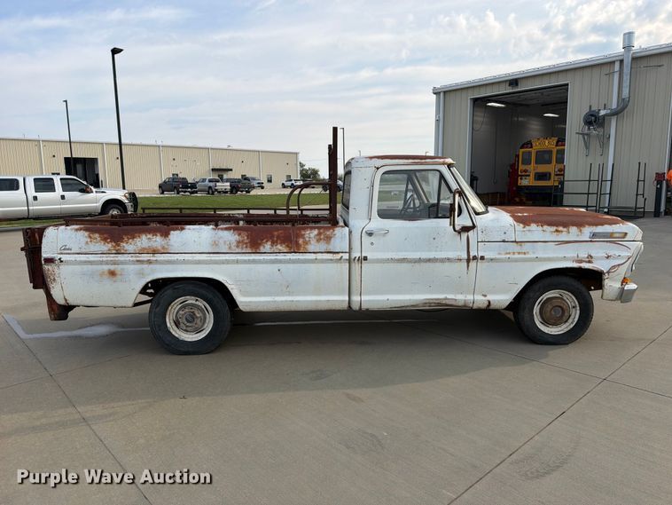 image for item FU1046 1970 Ford F100 pickup truck