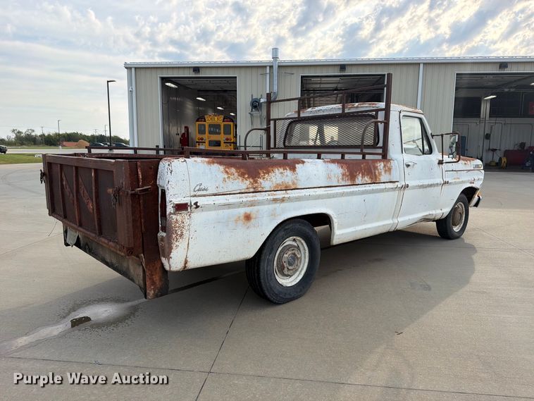 image for item FU1046 1970 Ford F100 pickup truck
