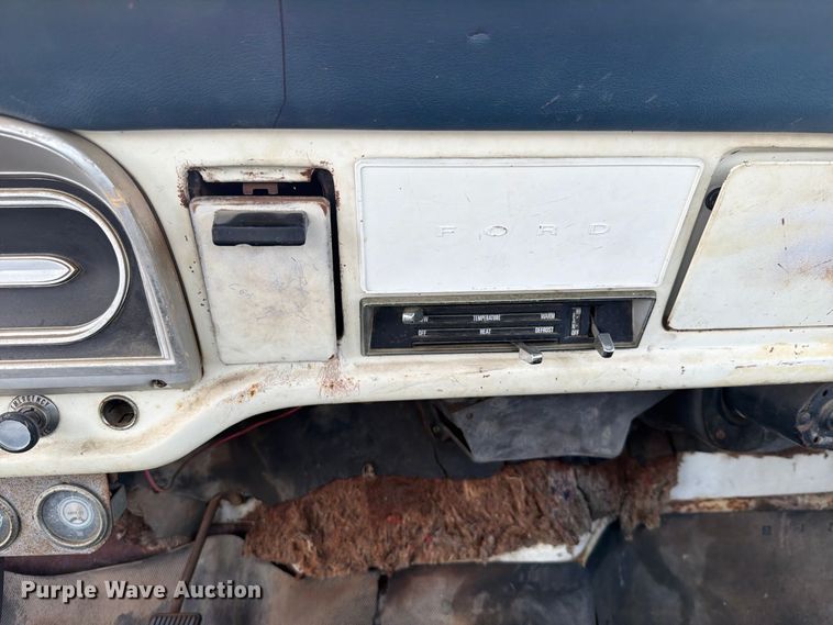 image for item FU1046 1970 Ford F100 pickup truck