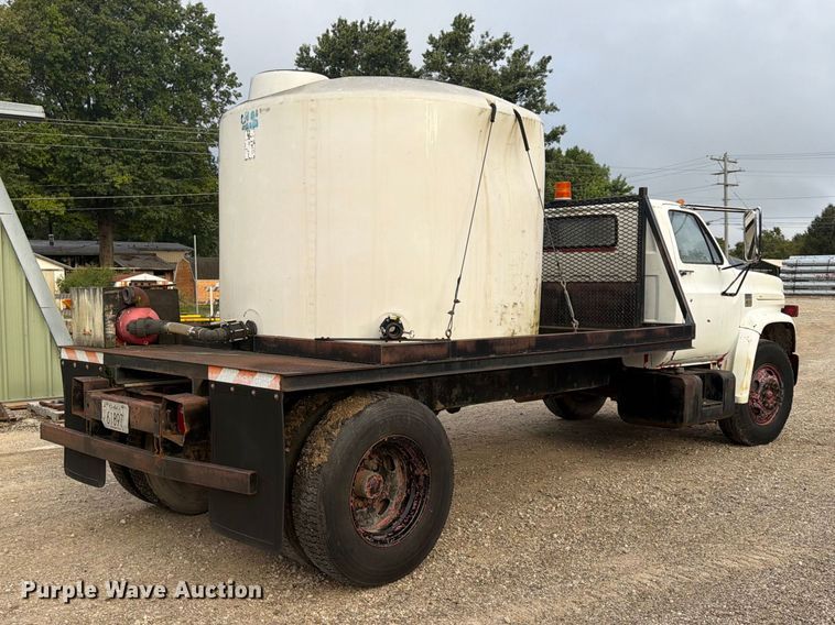 image for item FU4705 1974 Chevrolet C60 flatbed truck